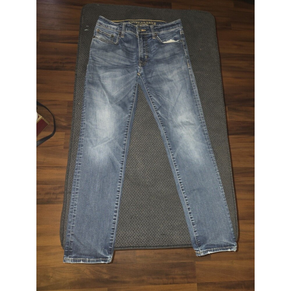 American Eagle Extreme Flex Mens Jeans 30x30 Stretch Medium Wash 0152-2533